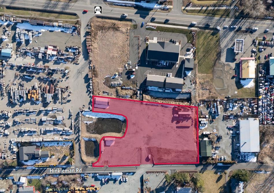 Aerial with Parcel Outline for CBA