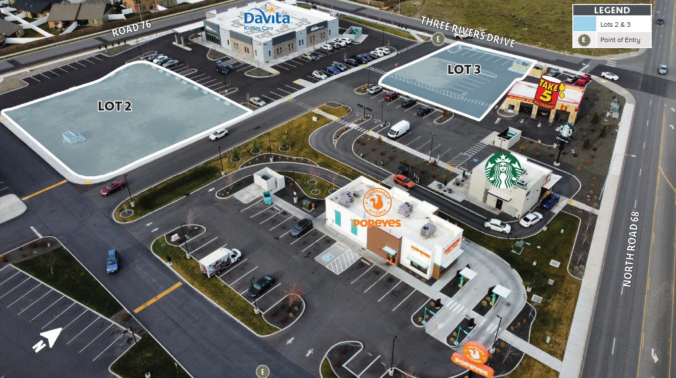 Road at Three Rivers Drive